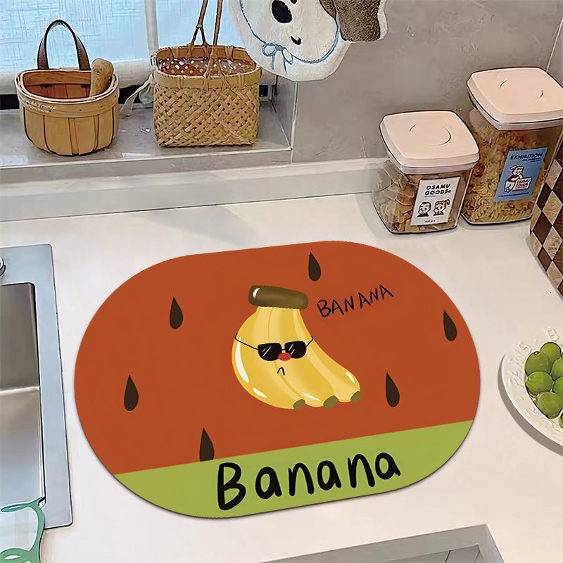 Decorative Motivational Kitchen Mat for Home Decor