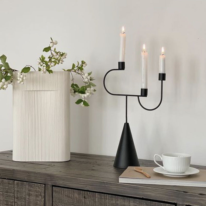 Modern Sculptural Candle Holder