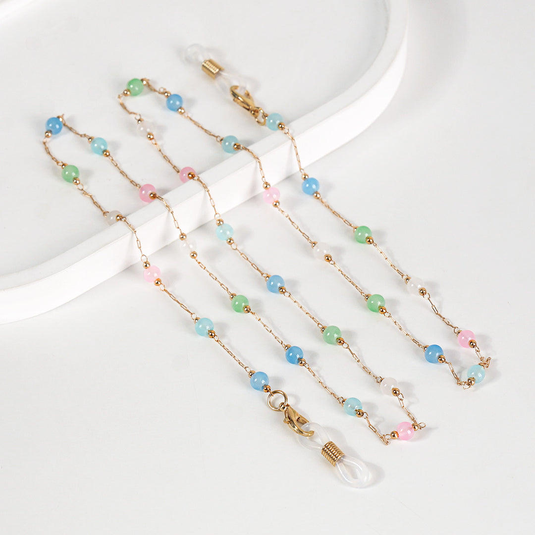Elegant Beaded Glasses Chain Kalsten