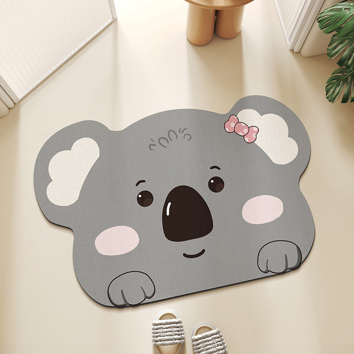 Cartoon-Themed Floor Mat