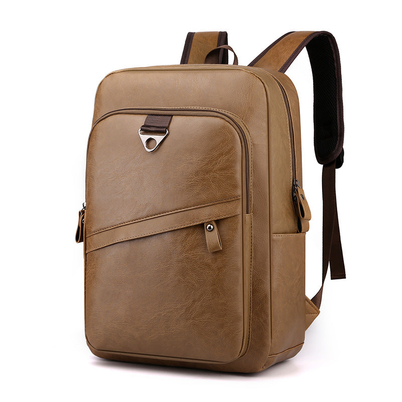 Professional Leather Laptop Backpack