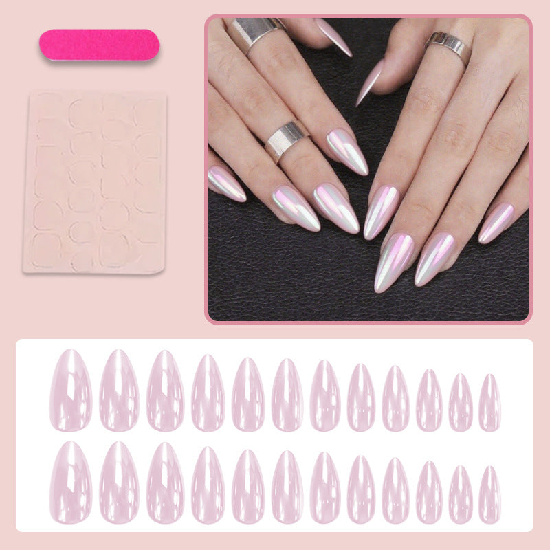 Acrylic nail set with elegant shape and shine Kalsten