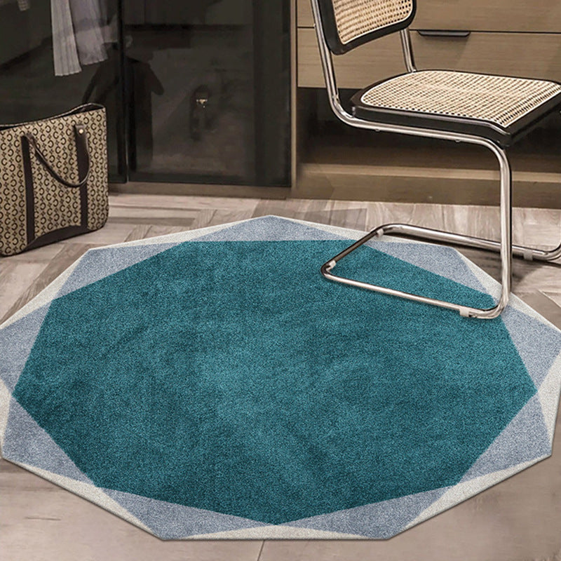 Decorative Round Area Mat Kalsten