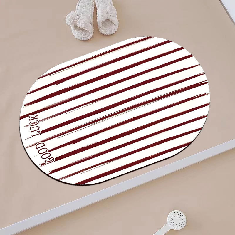 Stylish Motivational Bath Mat