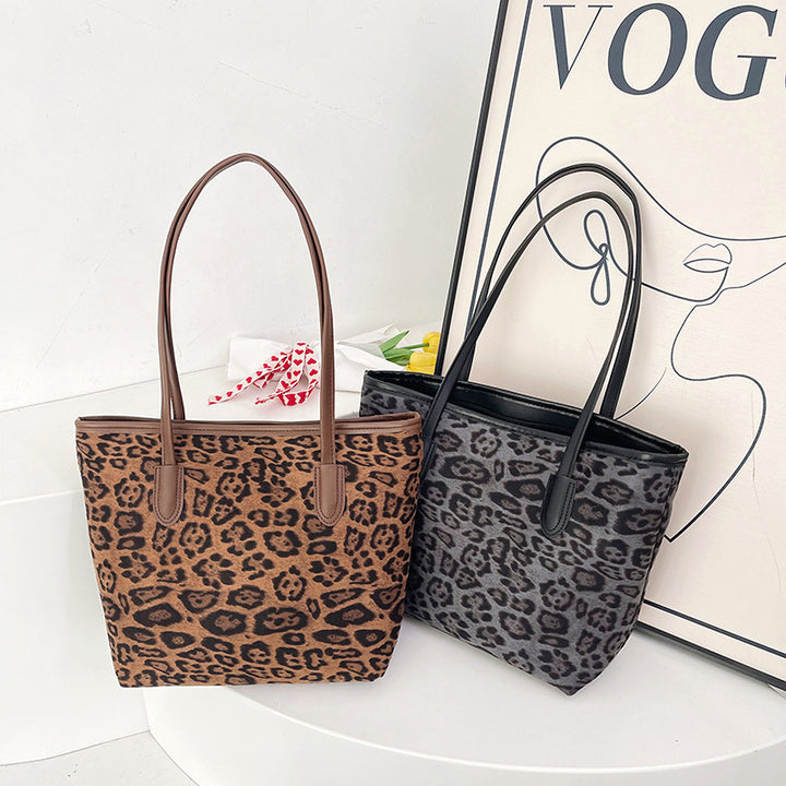 Leopard Print Tote Bag