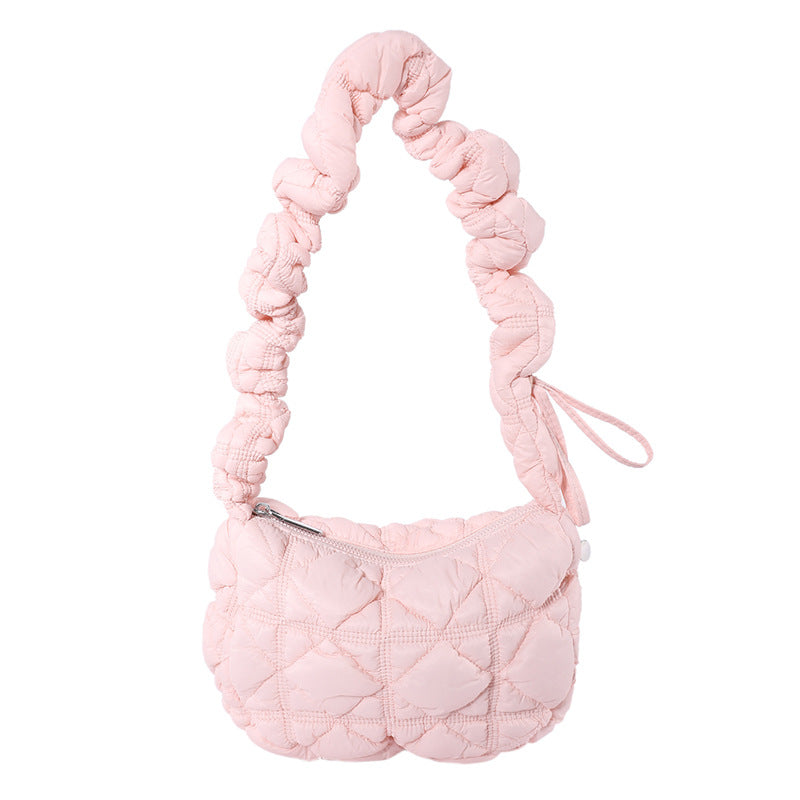 Quilted Slouchy Shoulder Bag