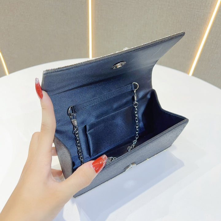 Rhinestone Embellished Evening Clutch