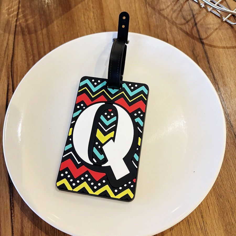 Personalized Alphabet Luggage Tag Kalsten