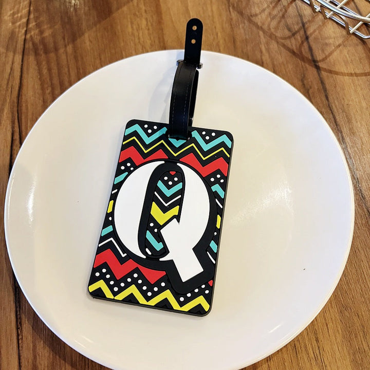 Personalized Alphabet Luggage Tag Kalsten