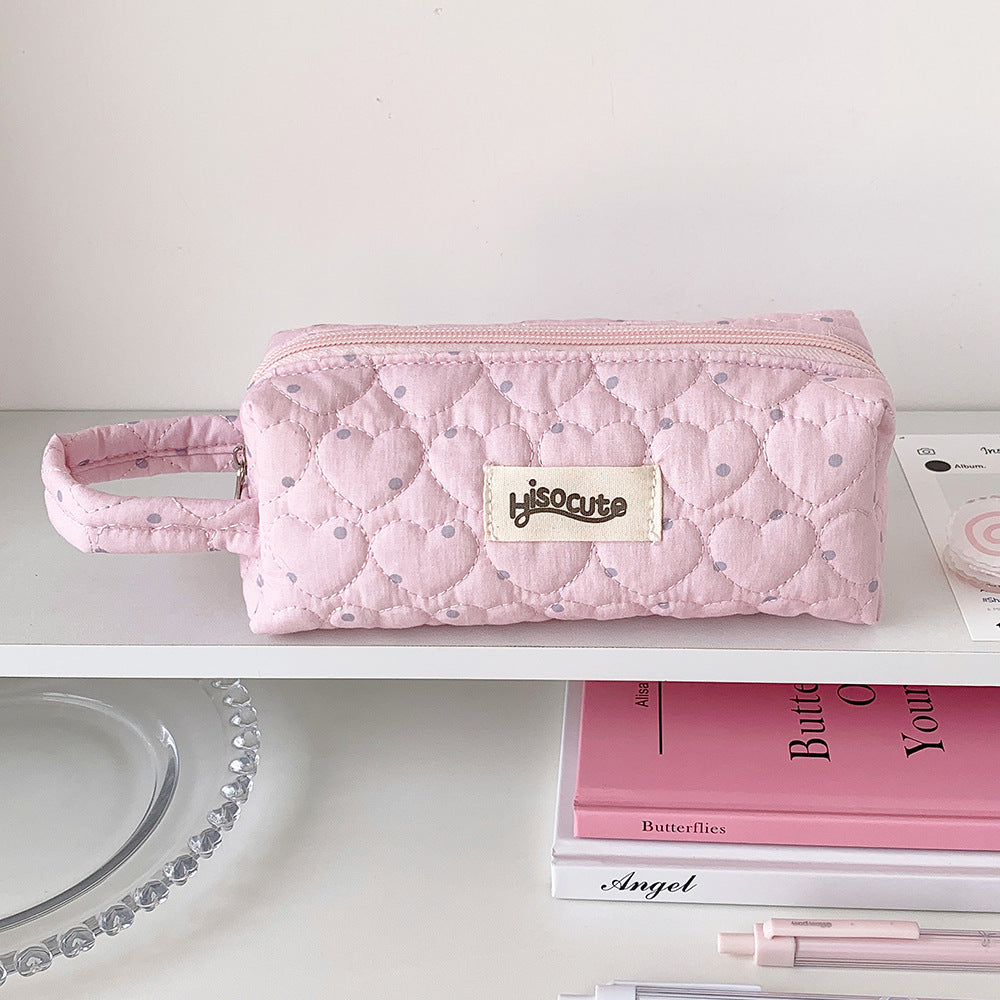 Polka Dot Pencil Case