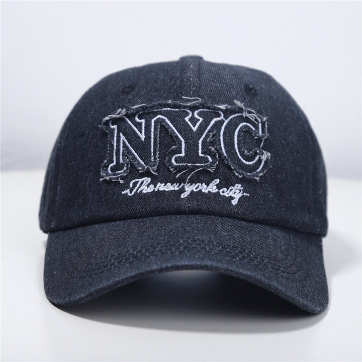 Women's Distressed Denim Baseball Cap Kalsten 1784084140