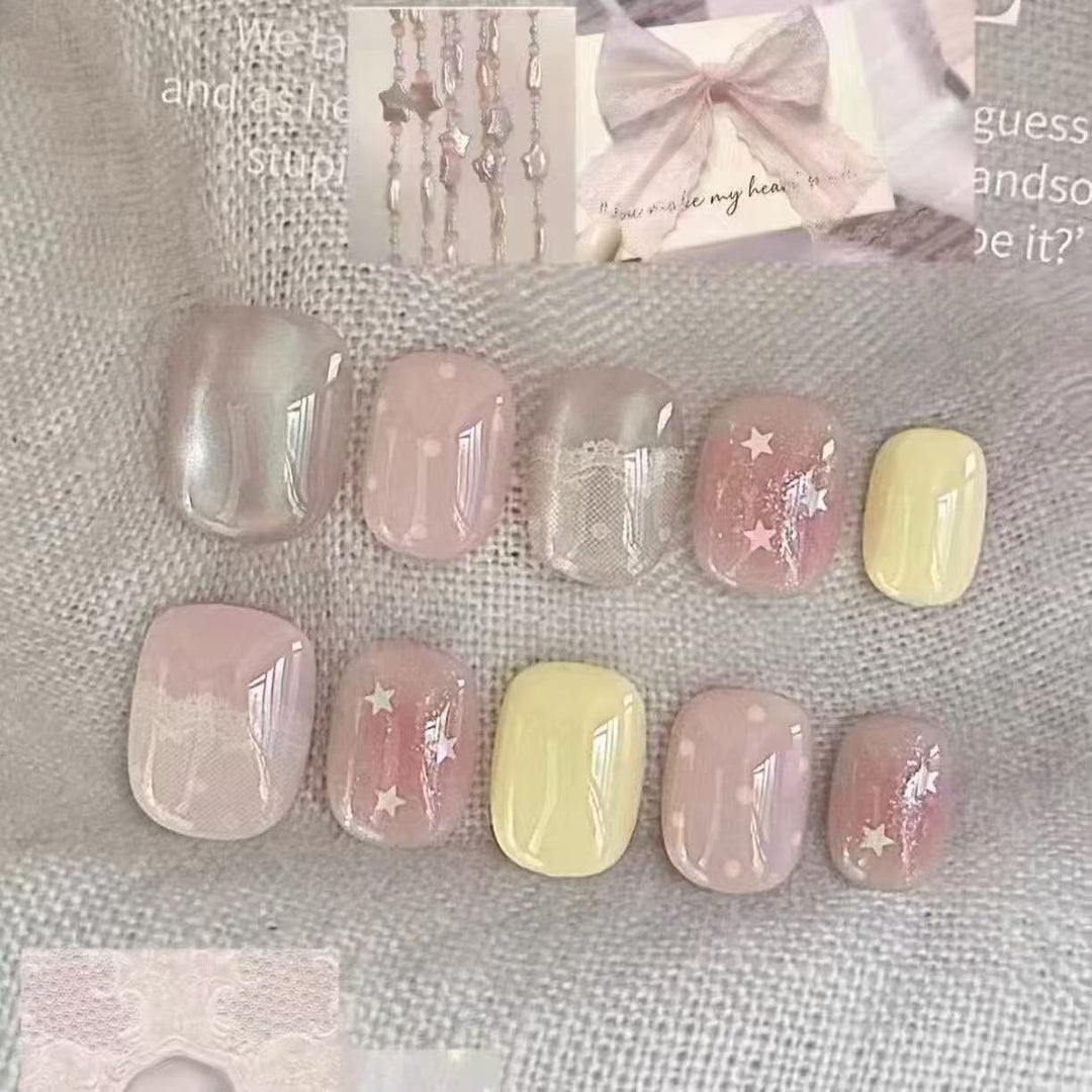 Soft Touch Press-On Nail Set Kalsten