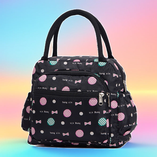 Cat Print Insulated Lunch Bag Kalsten