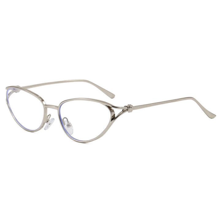 Trendy Cat-Eye Sunglasses with Metallic Frame Kalsten