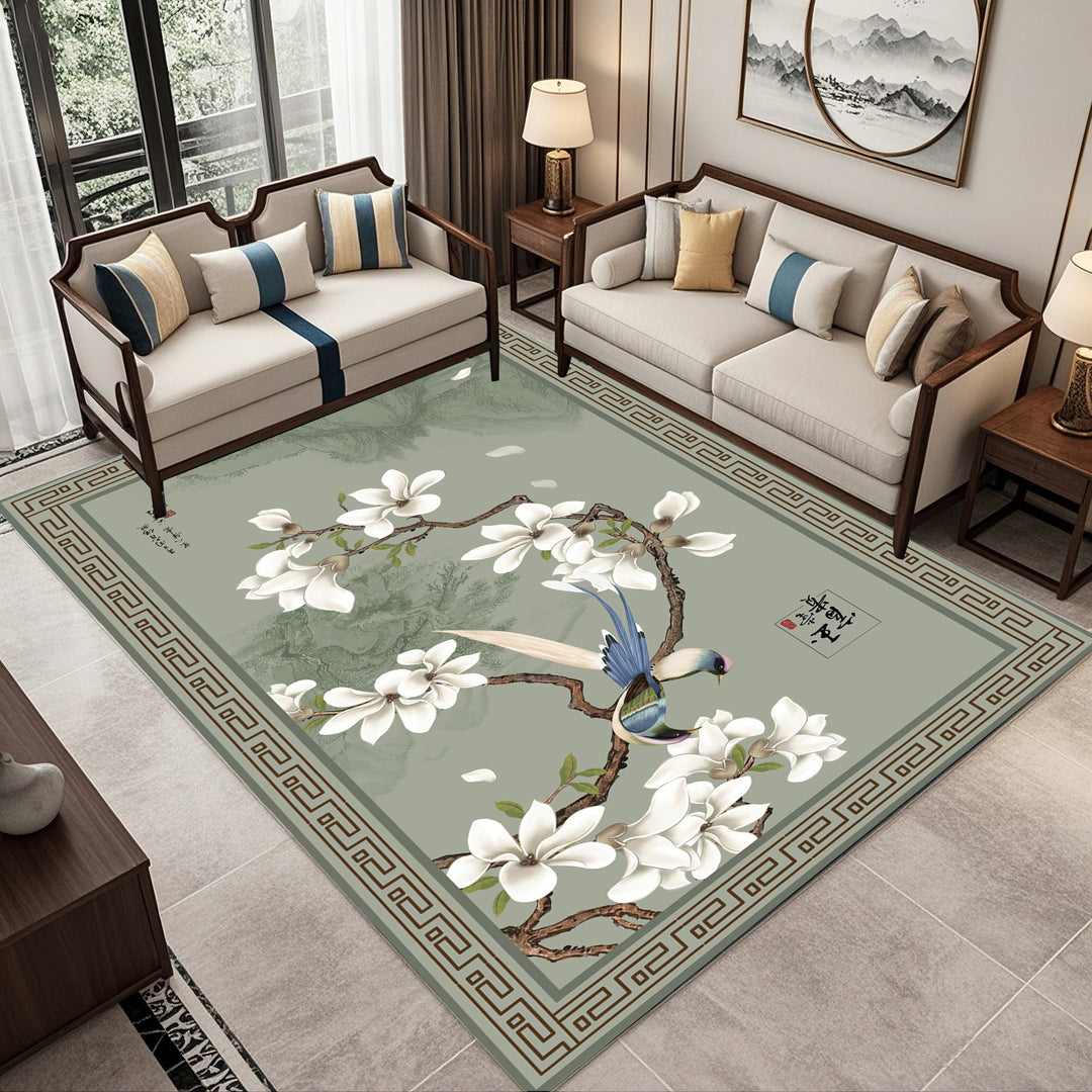 Artistic Floral Area Rug Kalsten