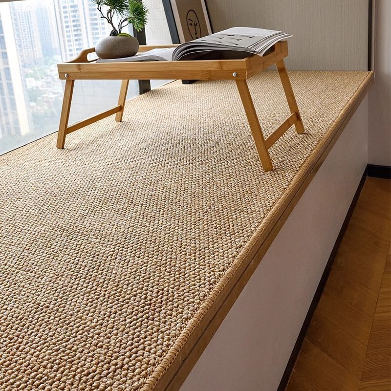 Textured Natural Fiber Area Rug