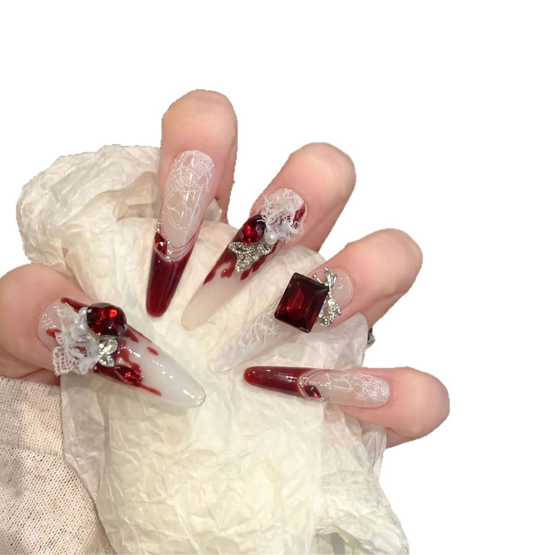 Elegant Decorative Press-On Nail Art Set Kalsten