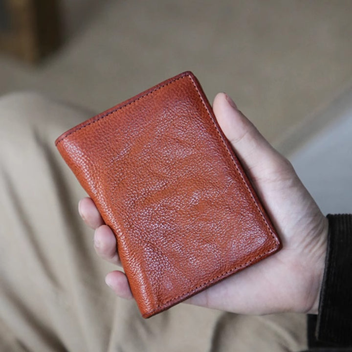 Premium Textured Leather Card Holder Kalsten