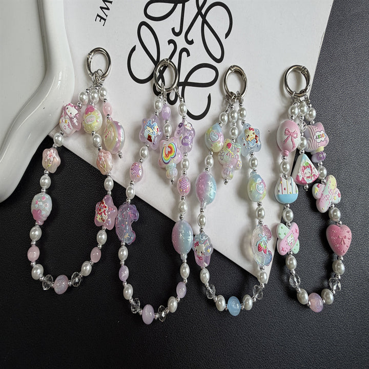 Cute Beaded Charm Keychain Kalsten