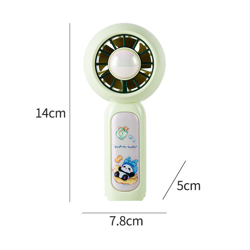 Women Portable Mini Fan with Cute Panda Design Kalsten