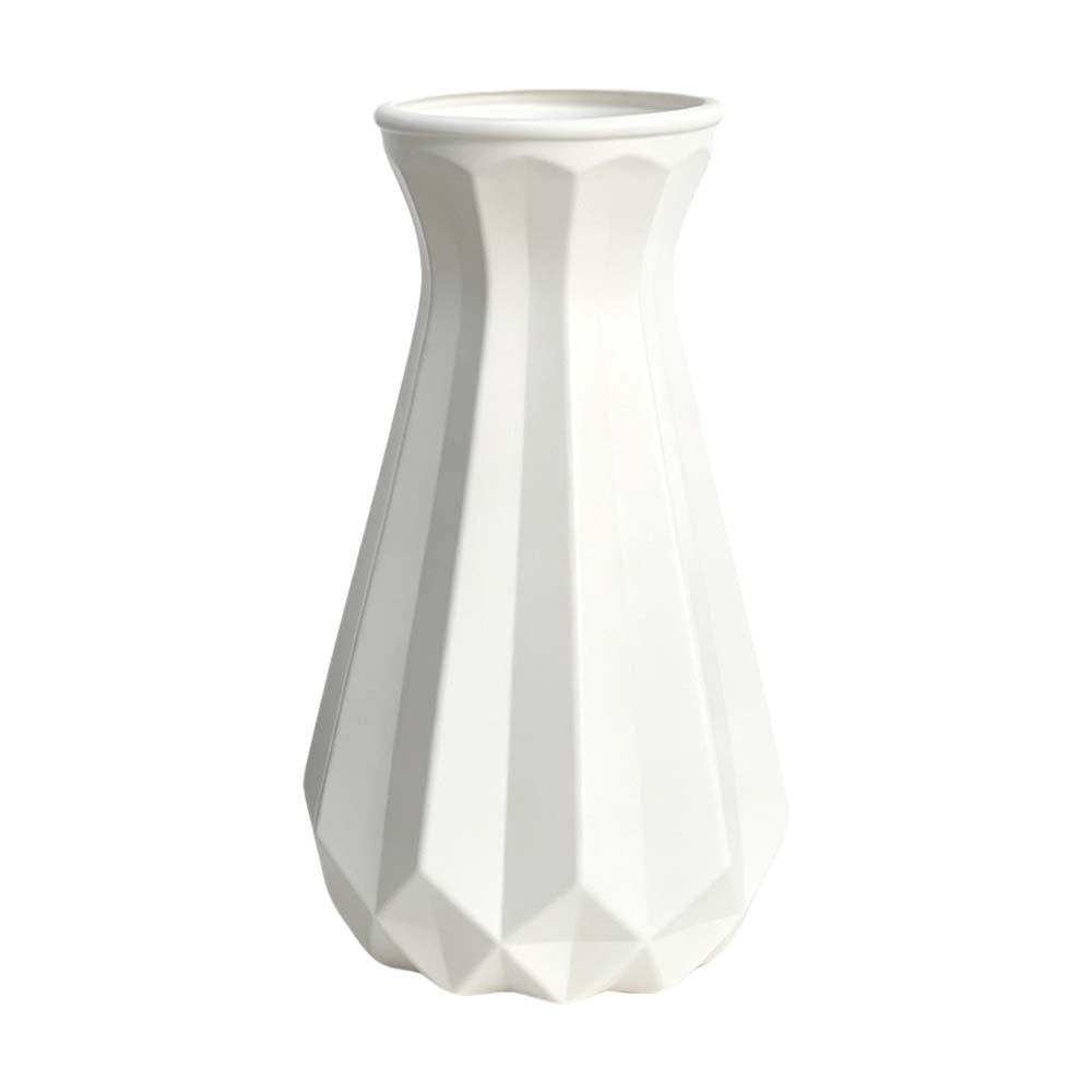 Geometric Textured Decorative Vase Kalsten