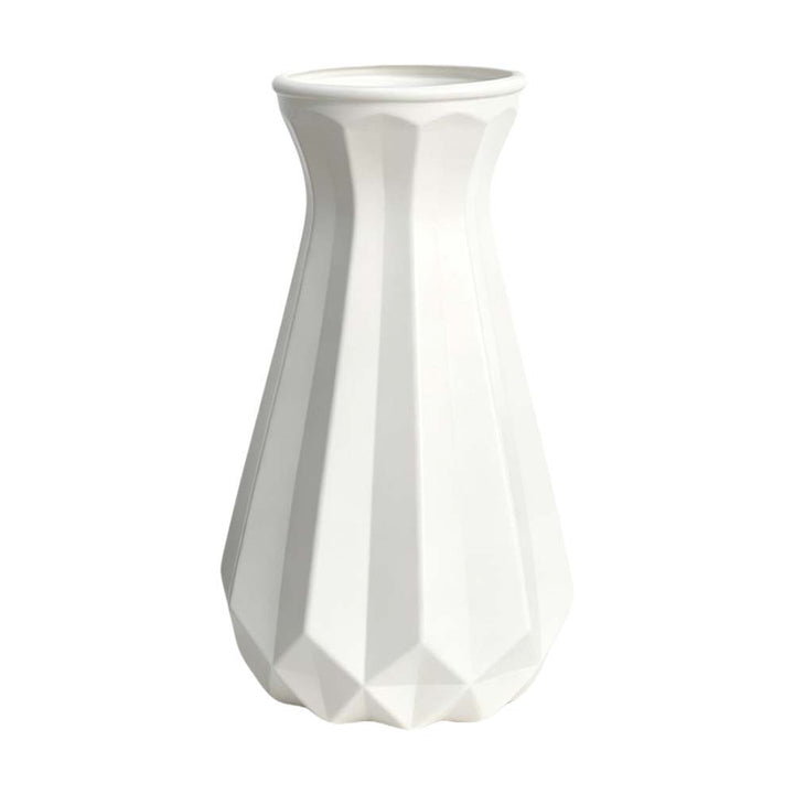 Geometric Textured Decorative Vase Kalsten