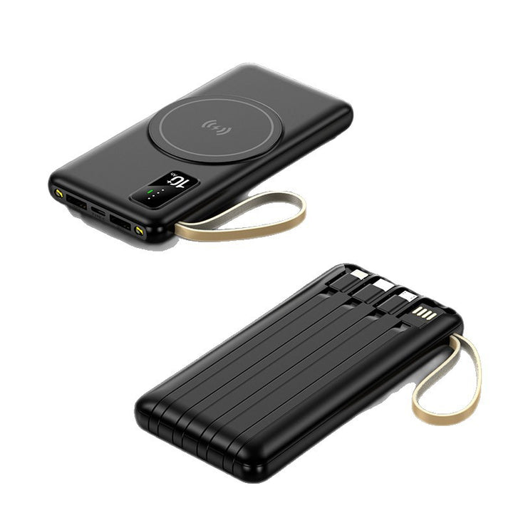 Wireless power bank with innovative induction charging and digital charging display Kalsten