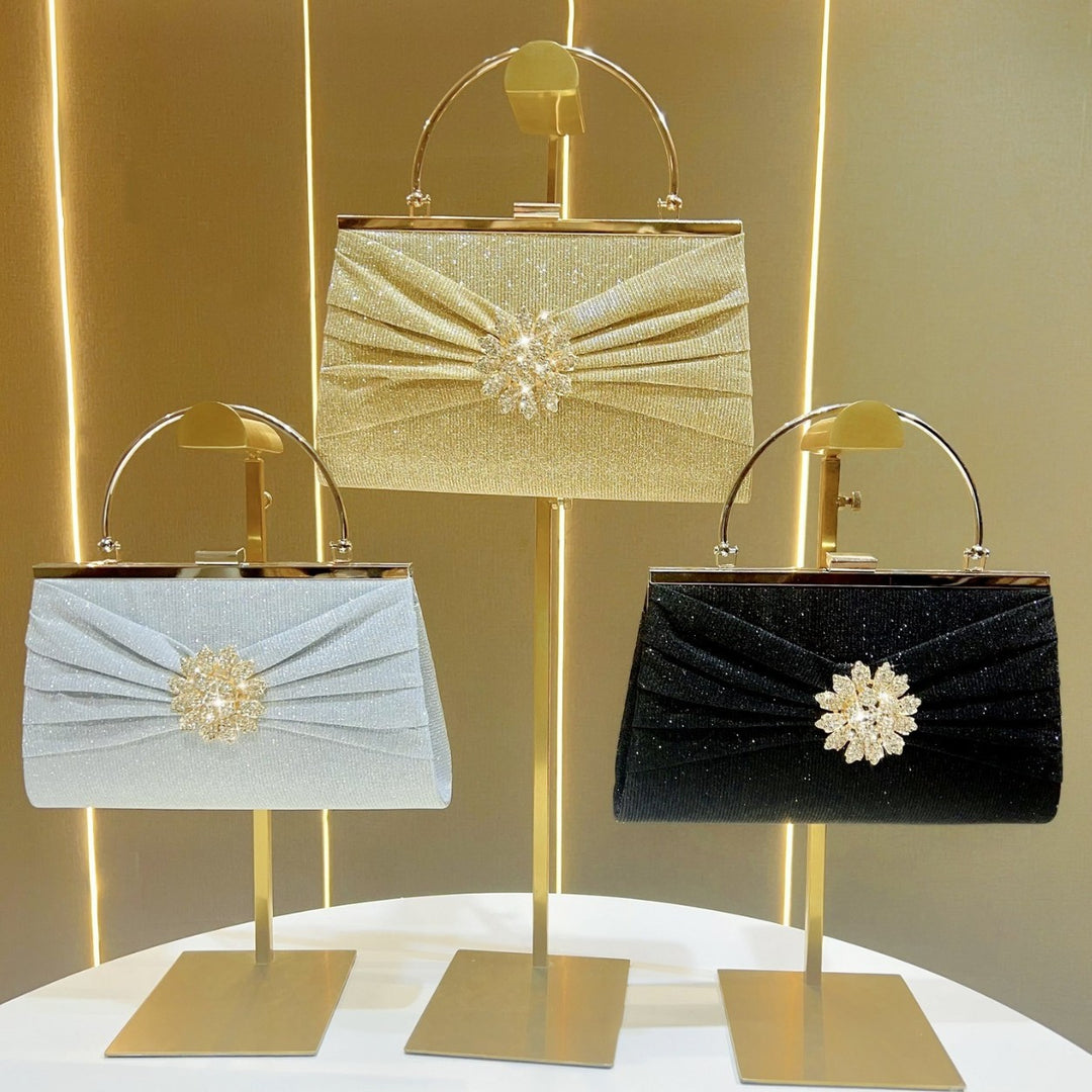Glamorous Metallic Evening Handbag