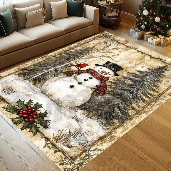 Winter Wonderland Themed Area Rug
