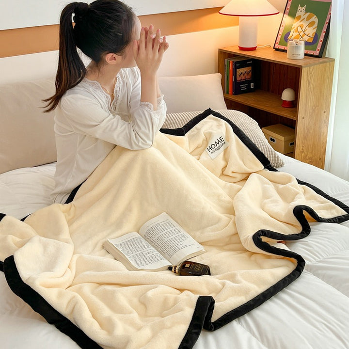 Cozy Fleece Throw Blanket