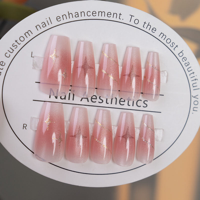 Elegant Press-On Nail Enhancements