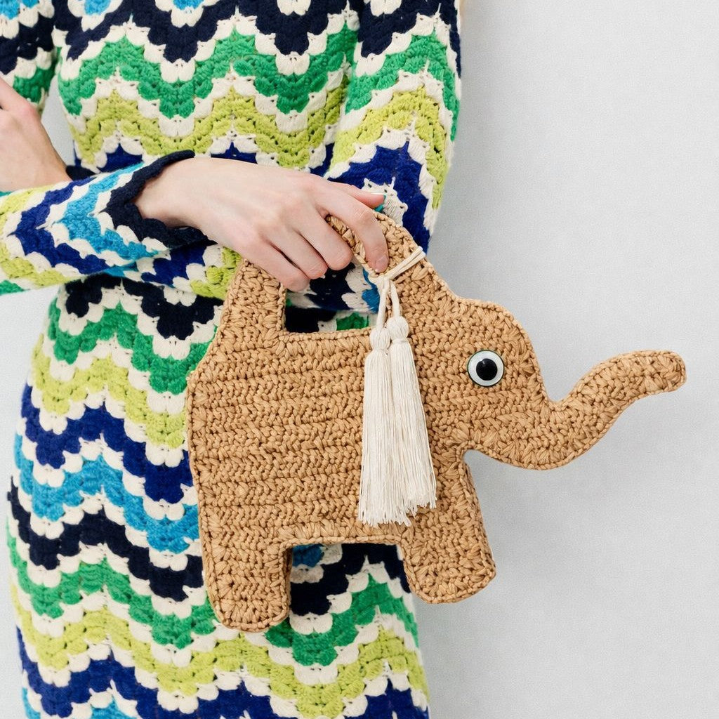 Playful Elephant-Shaped Handbag