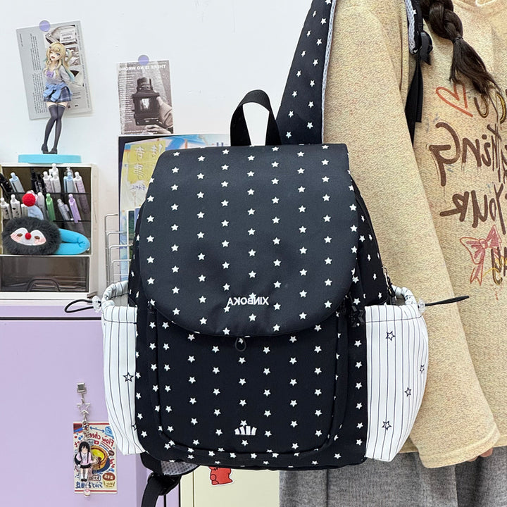 Stylish Star-Embellished Backpack Kalsten 1791205579