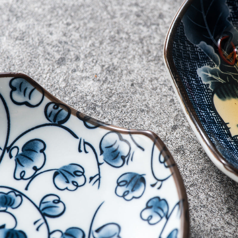 Decorative Snack Plate Set