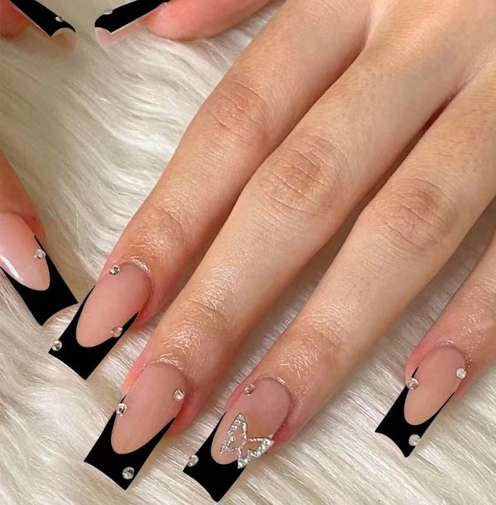 Elegant Heart-Designed Press-On Nail Tips Kalsten