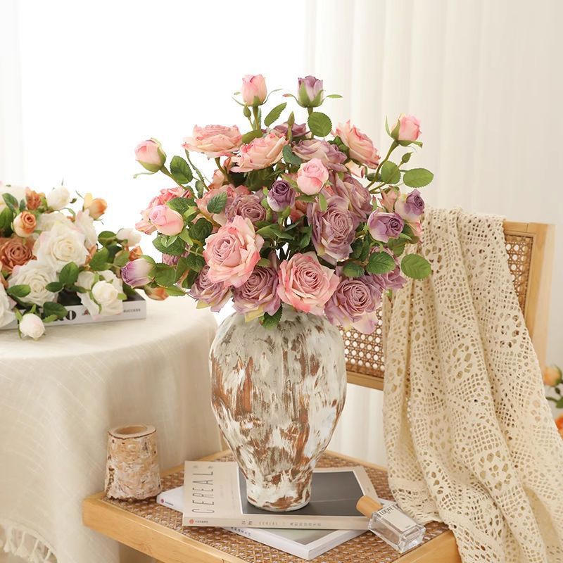 Lifelike Floral Bouquet Arrangement