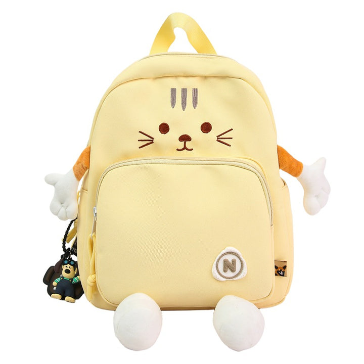 Plush Cat-Themed Backpack Kalsten