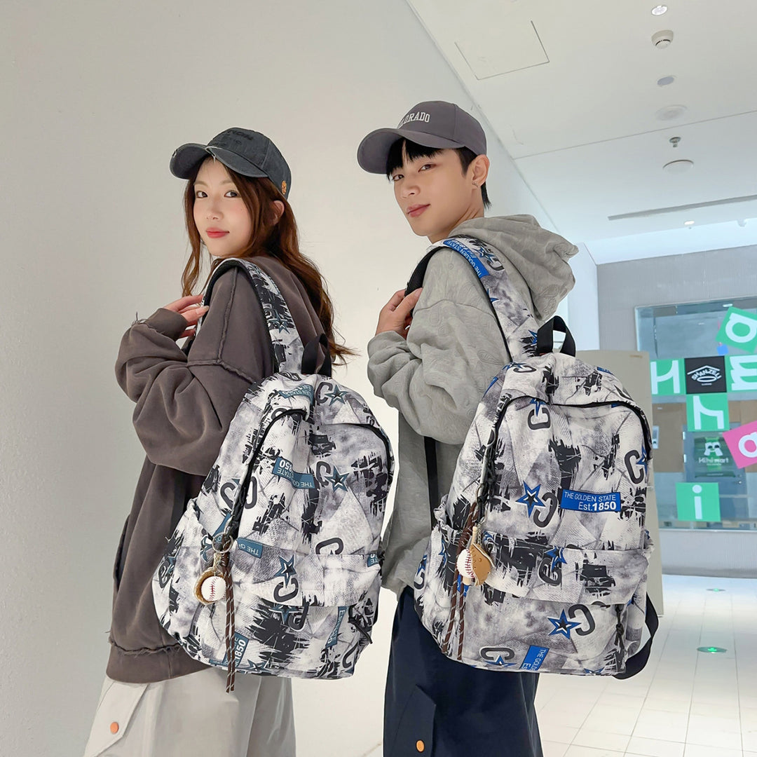 Stylish Graphic Backpack Kalsten