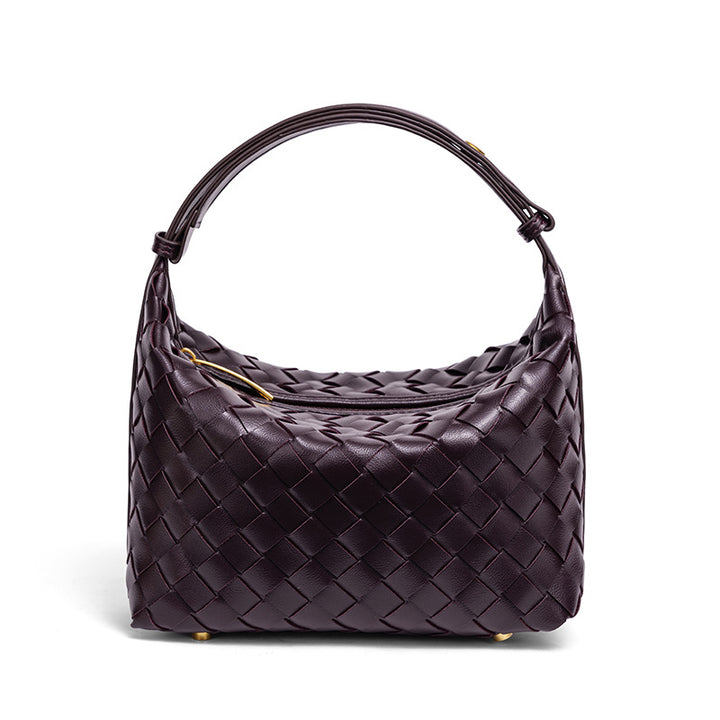 Handmade Woven Leather Mini Bag Kalsten