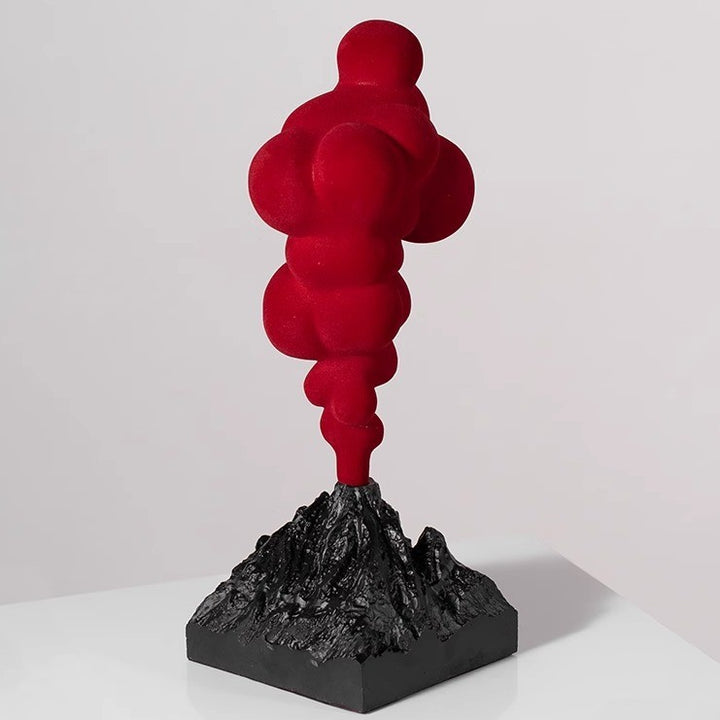 Volcanic Eruption Decorative Sculpture
