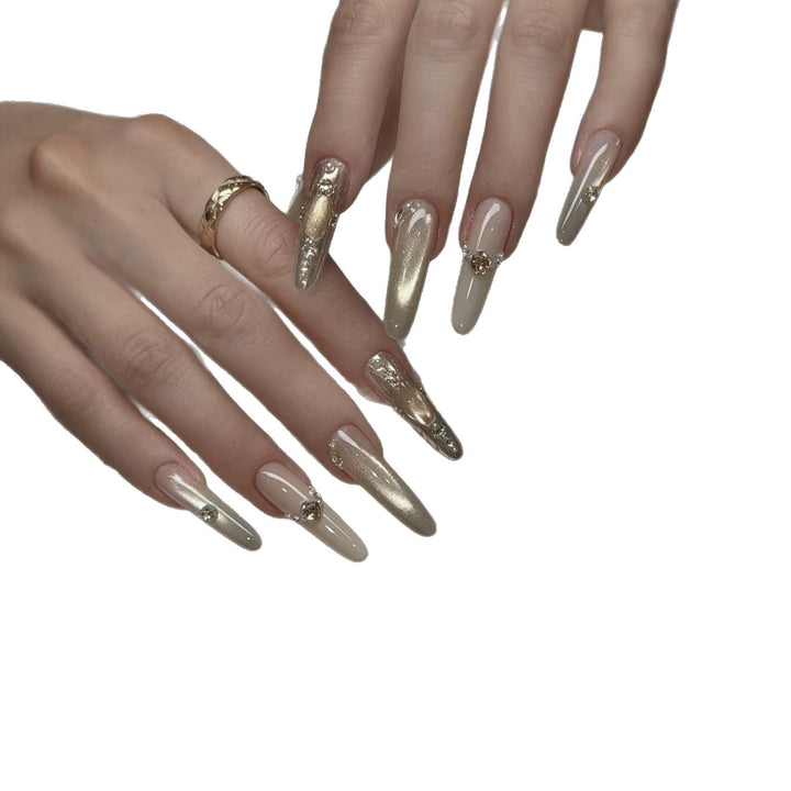 Elegant Stiletto Nail Enhancements