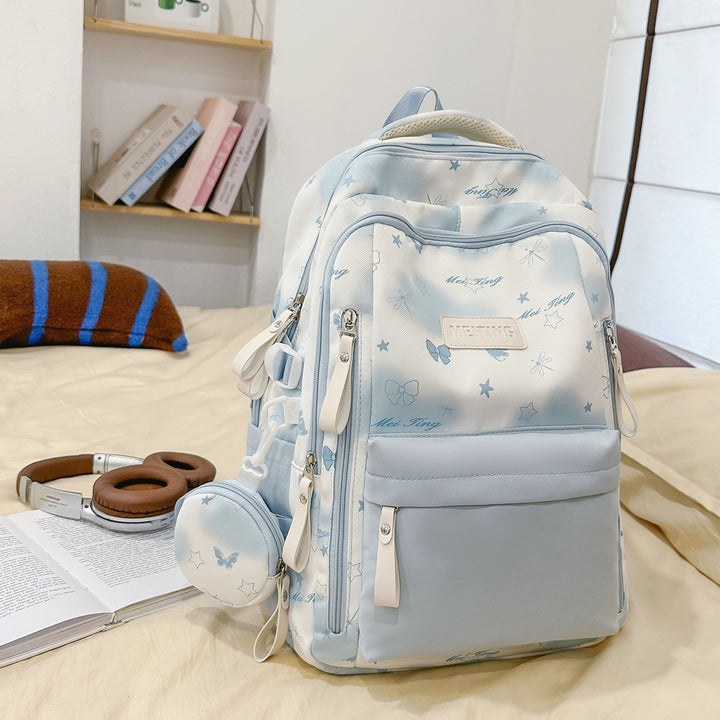 Trendy Patterned Backpack Kalsten