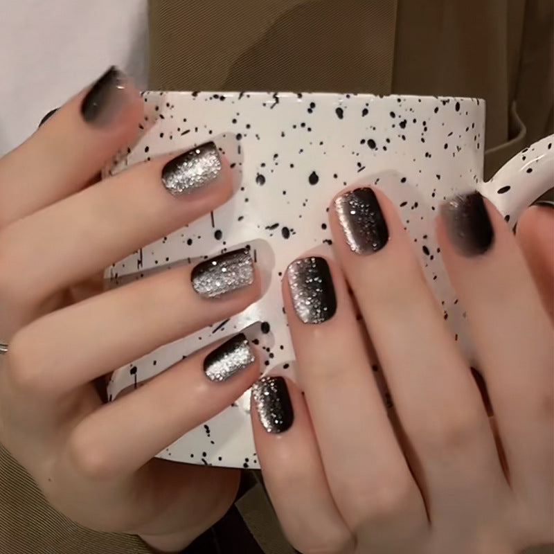 Ombre Press-On Nails with Glossy Finish Kalsten