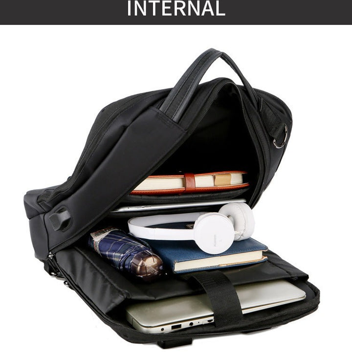 Tech-Integrated Charging Backpack Kalsten
