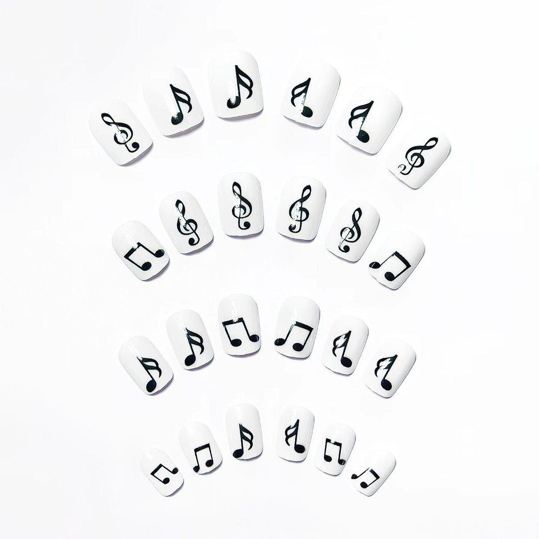 Musical Note Nail Art Kalsten