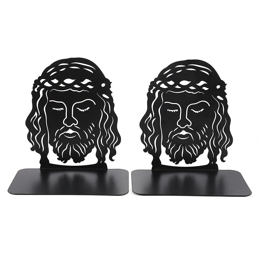 Skull Design Decorative Bookends