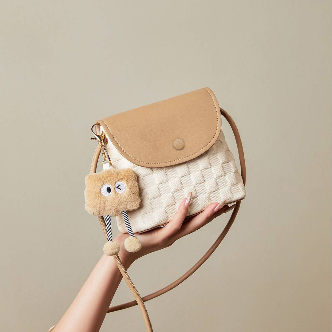 Charming Textured Crossbody Bag Kalsten