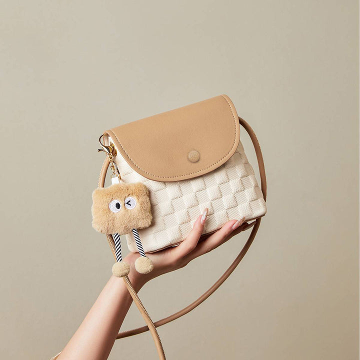Charming Textured Crossbody Bag Kalsten