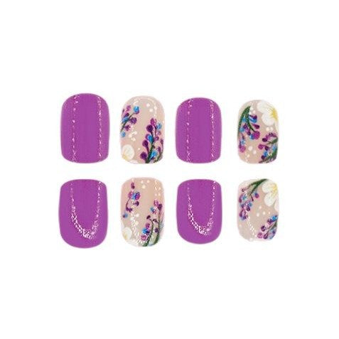 Floral Art Nail Enhancements Kalsten