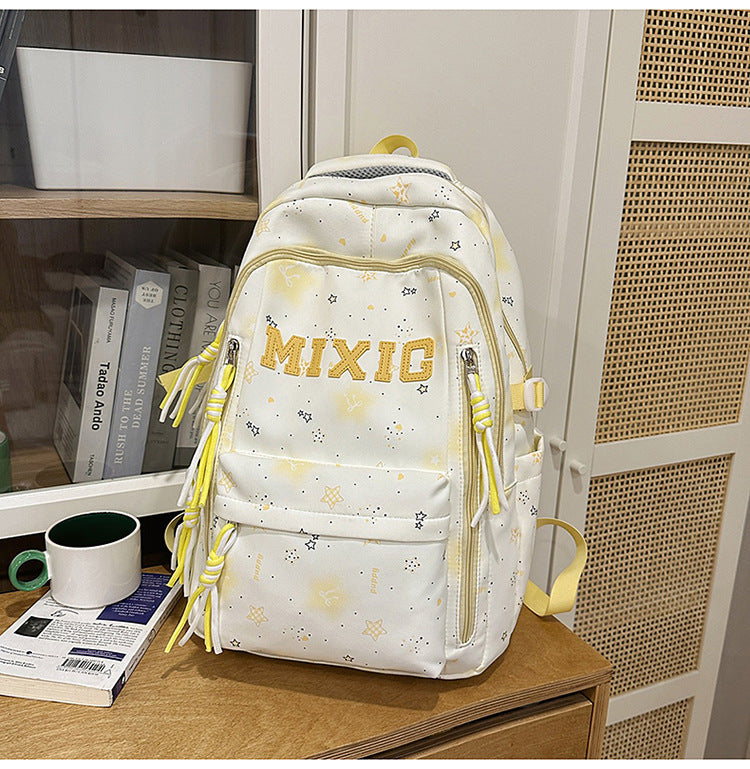 Trendy Illustrated Graphic Backpack Kalsten